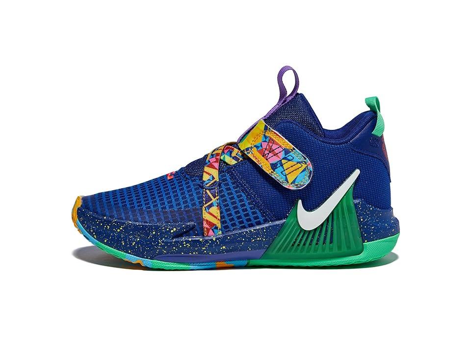 Nike Lebron Witness 7 Little Kids' Shoes, Boy's, Size: 1, Blue - Bellso